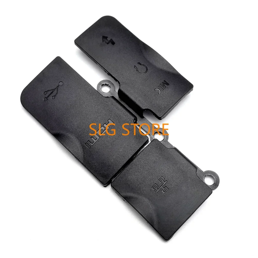Penutup Bawah Pintu Karet DC INVIDEO OUT Kompatibel dengan USB/HDMI Baru untuk Bagian Perbaikan Kamera Canon EOS-1DX2 1DX2 1DXII 1DX Mark II