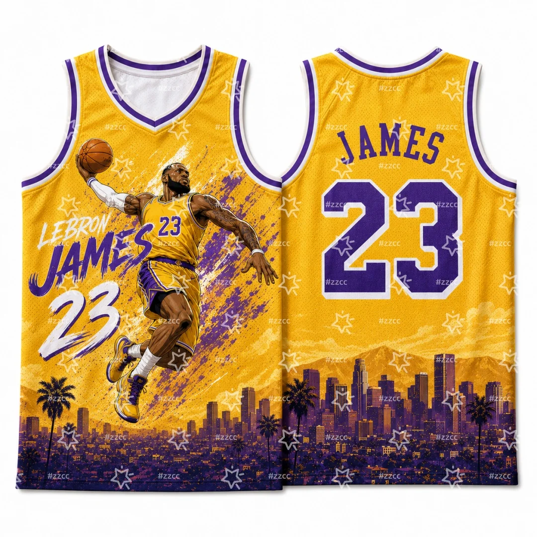 2026 Philadelphia Basketball Trikot LeBron James 76 Basketball Trikot Sommer Sport Herren Shirt Kinderbekleidung T-Shirt Damen ﻿ – Detail 3