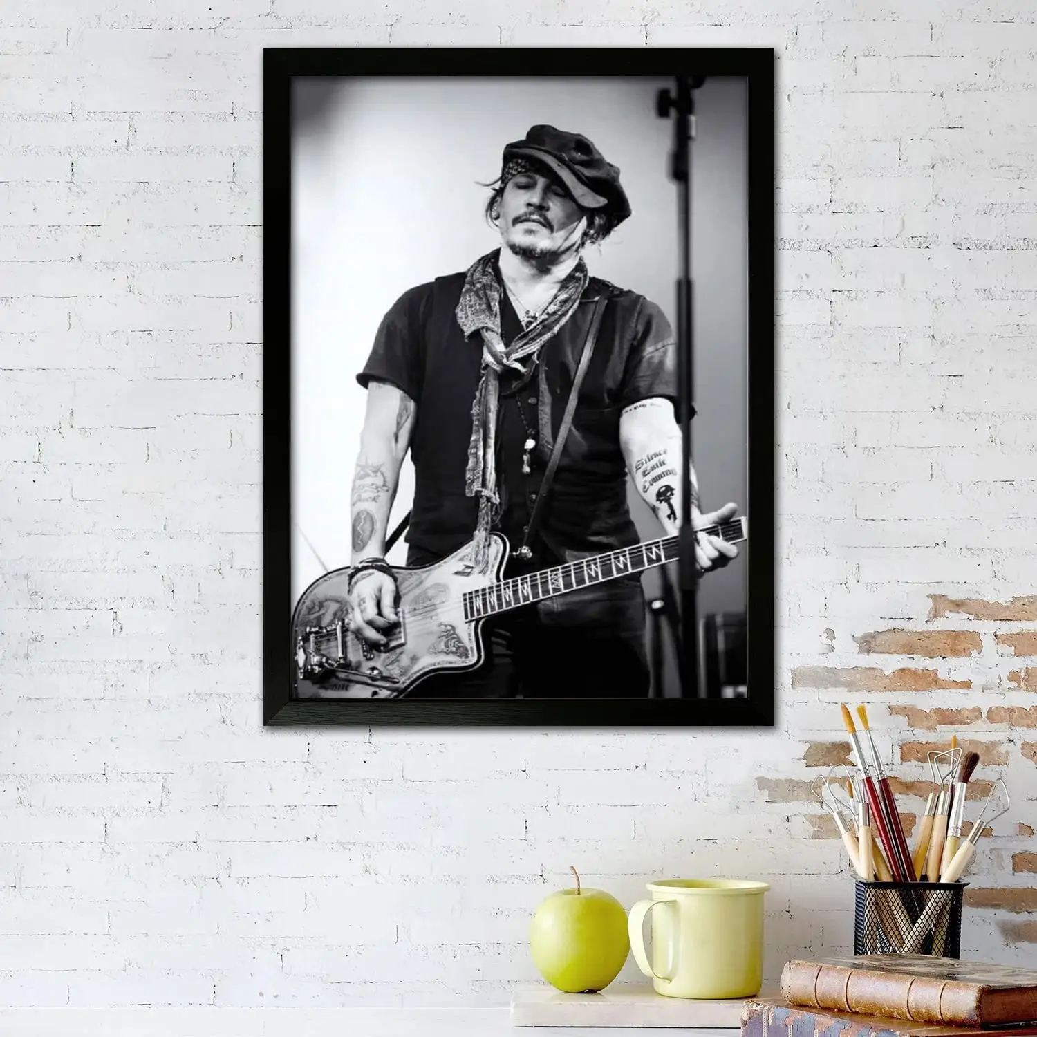 johnny depp Canvas Art Poster and Wall Art, Picture Print, Modern Family, Bedroom Decor, Posters,Decorative painting