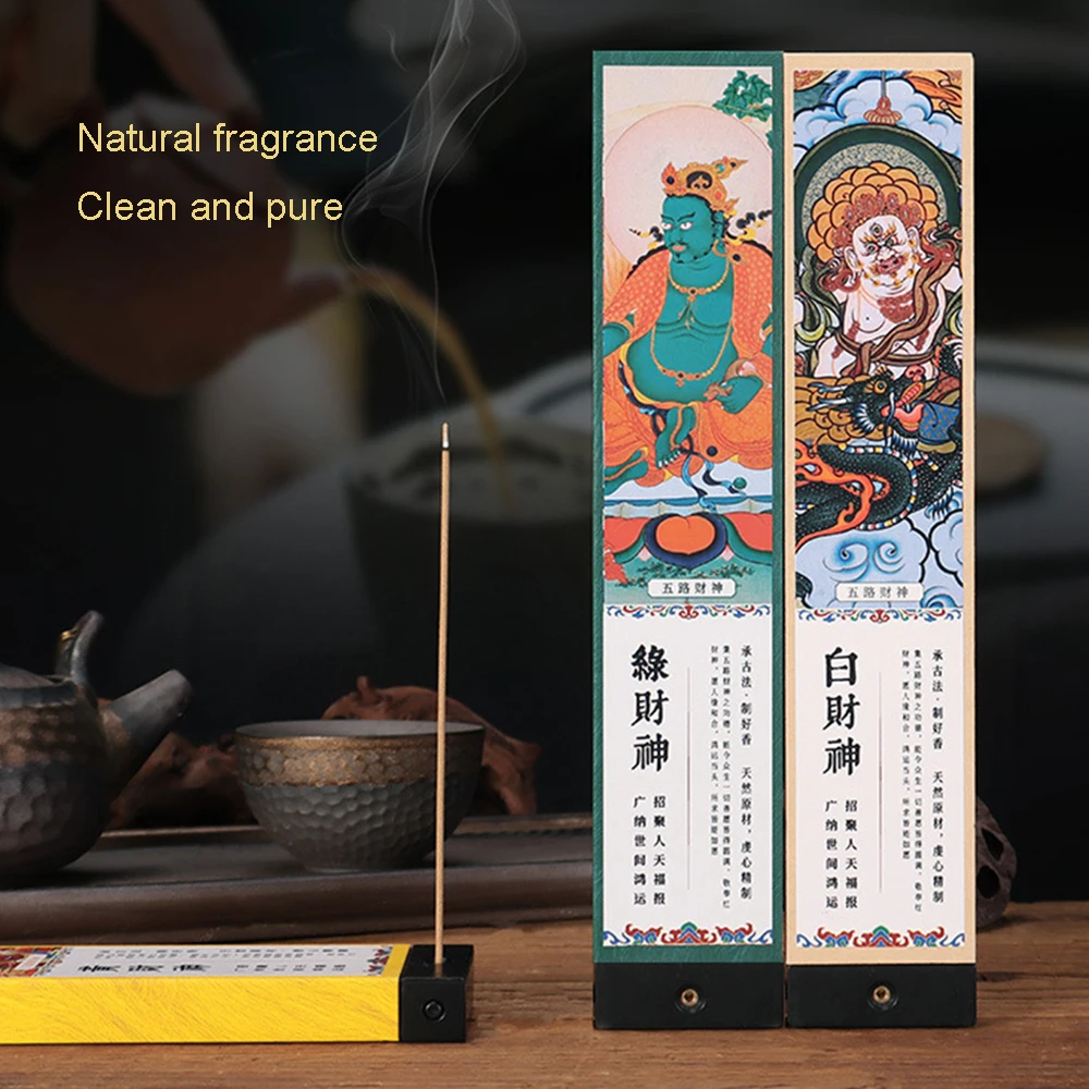 Natural Tibetan Incense, Five directions Jambhala incense stick, Household Fortune Medicinal Incense