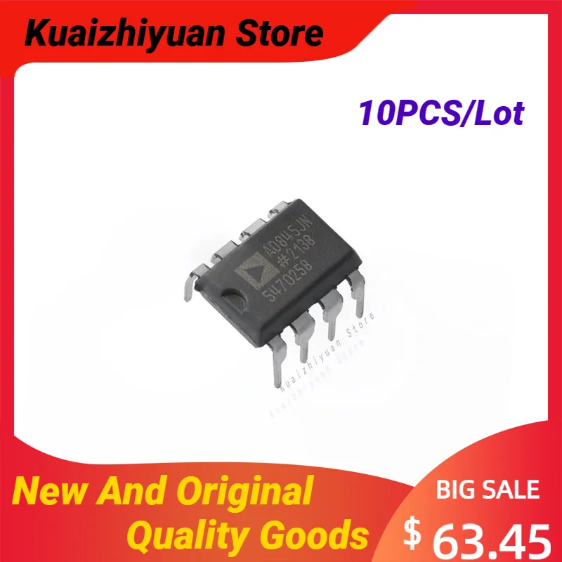 10PCS/Lot New And Original AD845JNZ DIP-8 AD845JN Precision Operational Amplifier Quality Goods