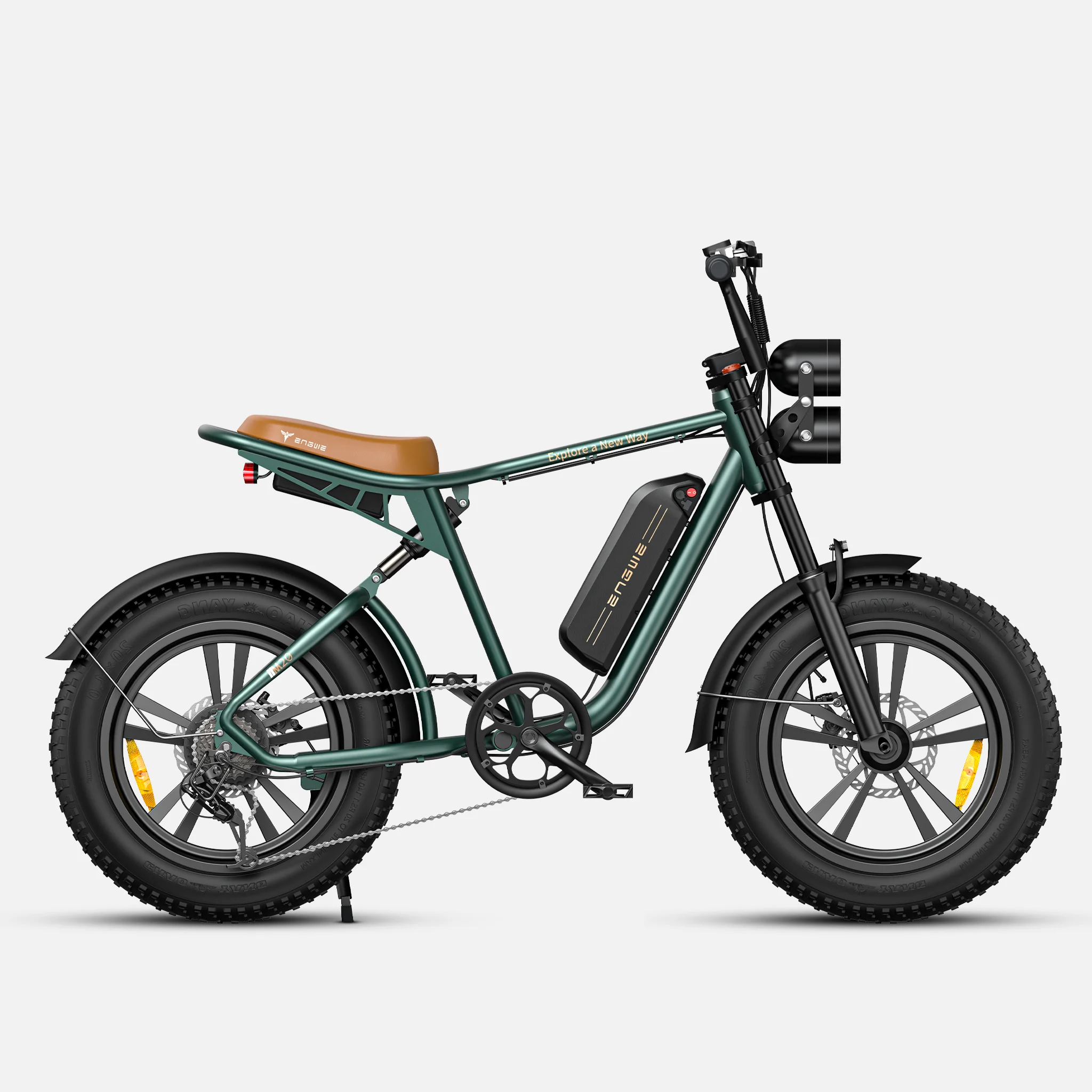 ENGWE M20 City Electric Bicycle 750W 48V13AH Max Speed 45KM/H Electric Bicycle 20*4.0 Inch Fat Tire Mountain Off-road E-Bike