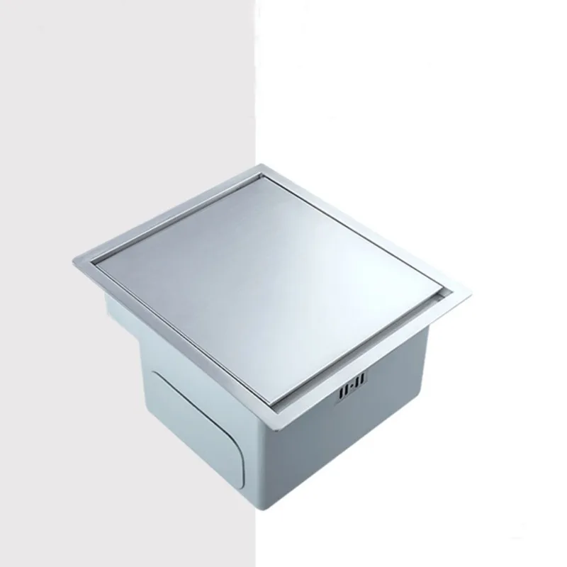 Hidden Kitchen sink Single bowl Bar Small Size sink Stainless Steel Balcony sink Concealed black kitchen