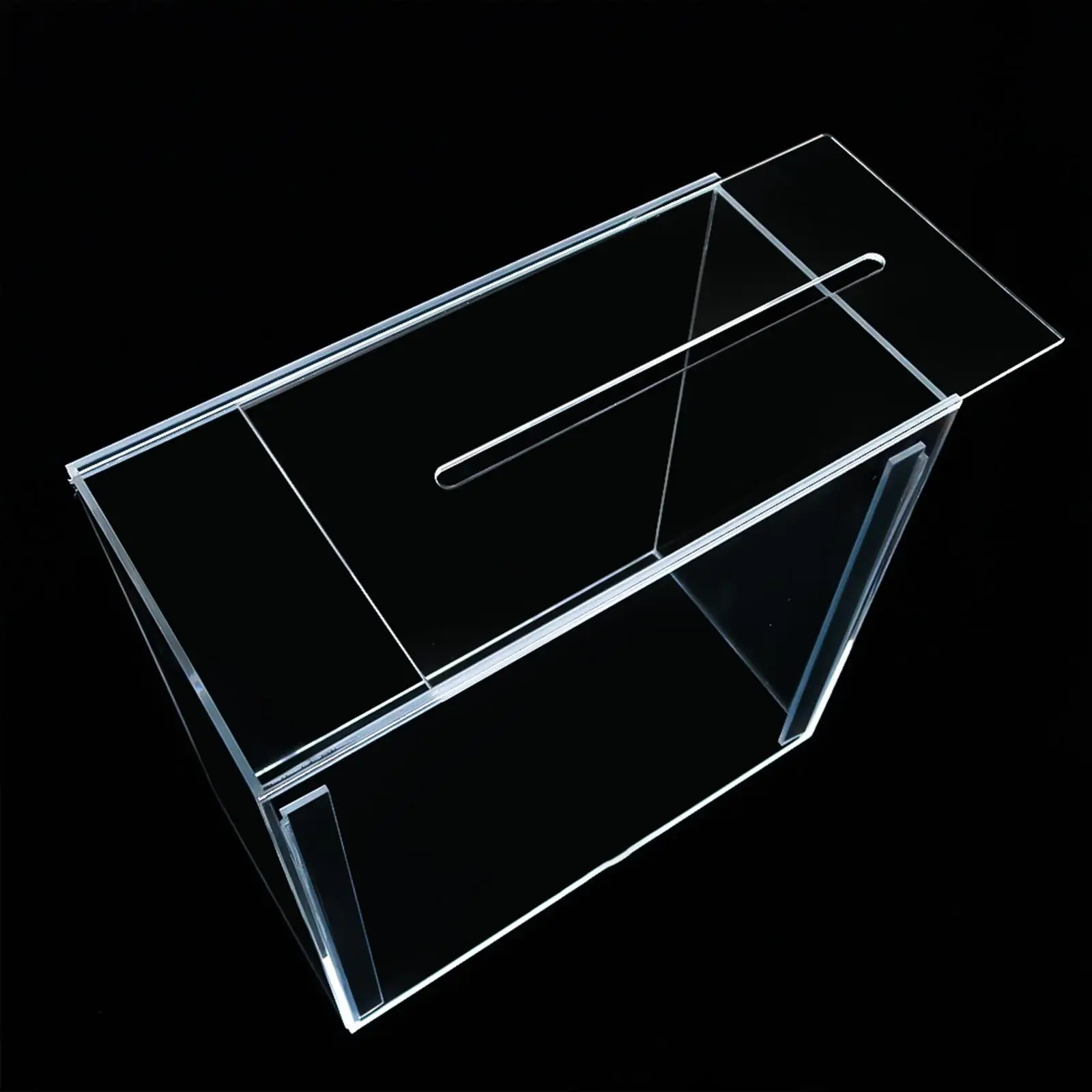 

Clear Acrylic Wedding Cards Box Wedding Cards Holder for Graduation Engagement
