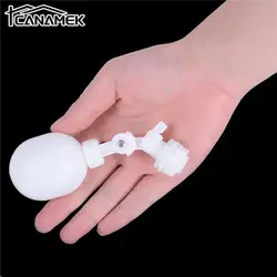 1pc Adjustable Mini Plastic Float Valve Ball Aquarium Control Safety Check Switch for Water Tower Tank