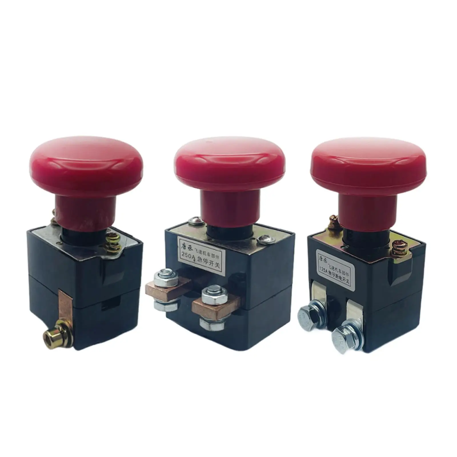

Sightseeing Car Emergency Cutoff Switch Plastic E Stop Button Spare for Forklift Parts and Safety System Upgrades