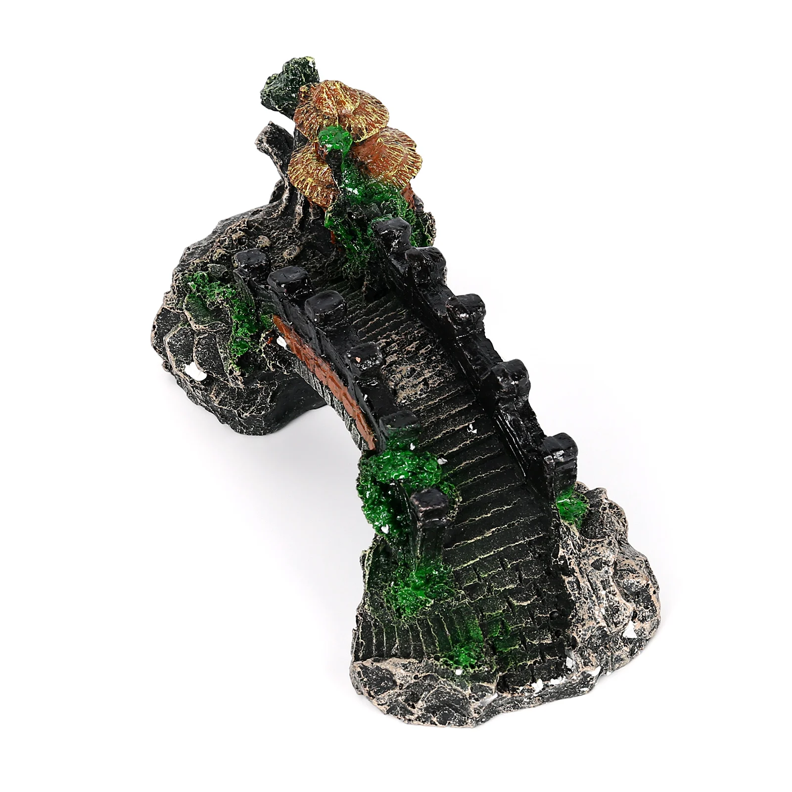 Aquarium Fish Bridge - Aquarium Landscape Arch Bridge Resin Fish