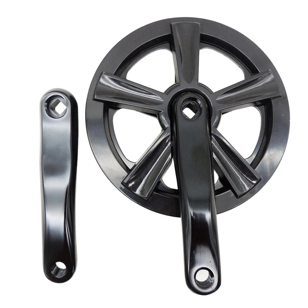 Klappbares Fahrrad-Kurbelset 152mm Aluminiumlegierung 32T 48T 52T Zahnauswahl für Elektrofahrrad-Kurbel – Detail 2