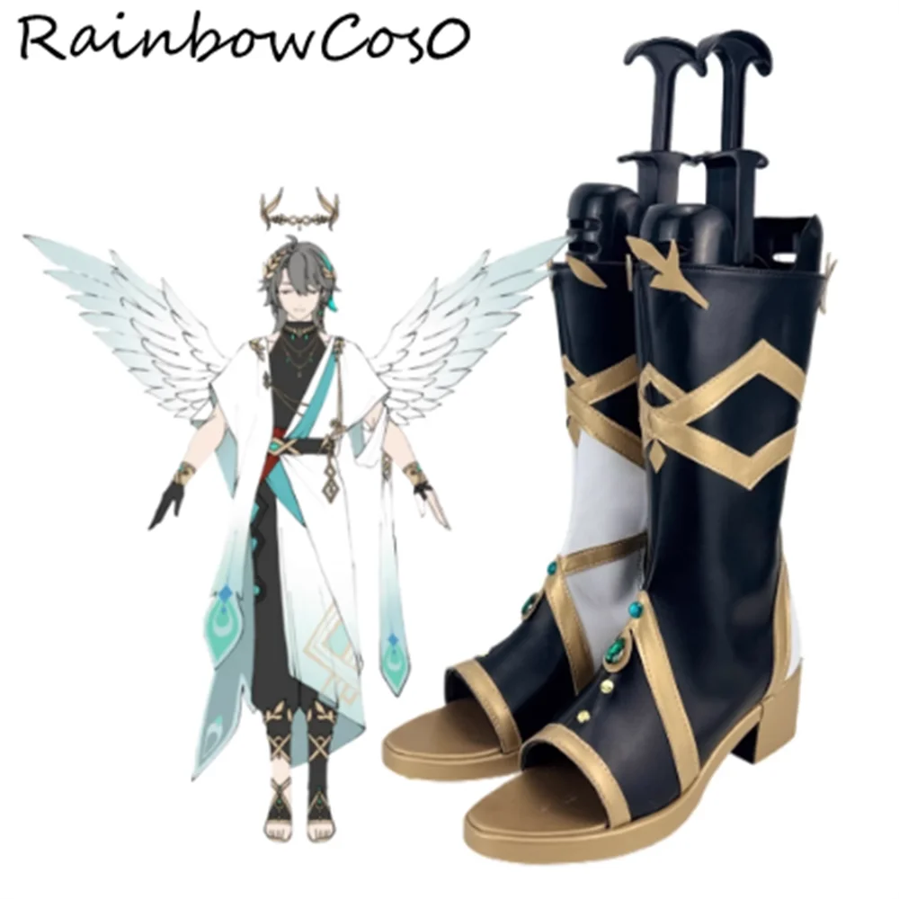 

Vill V Honkai Impact Honkai: Star Rail Cosplay Shoes Boots Game Anime Party Halloween RainbowCos0 W5230