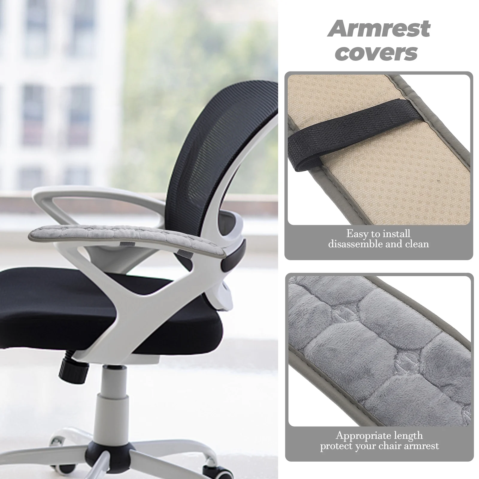 

Office Chair Armrest Pad Ergonomic chair Elastic Support Chair Cushions High Quality Computer Chair Elbow Arm Rest Protector pad