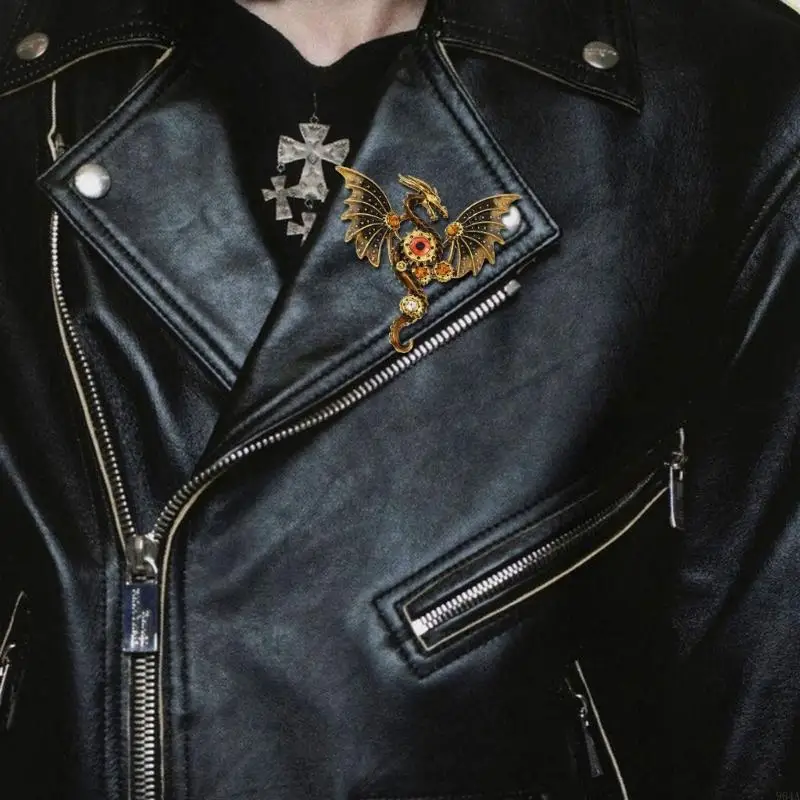 Dragon Brooch Sturd…