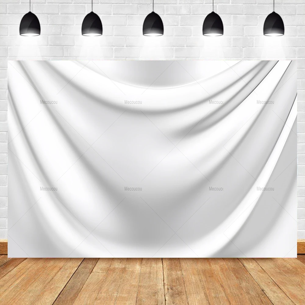 White Vinyl Cloth Photography Background, Art Product, Portrait Video, Live Photo Props, DIY, Monochromatic Backdrop