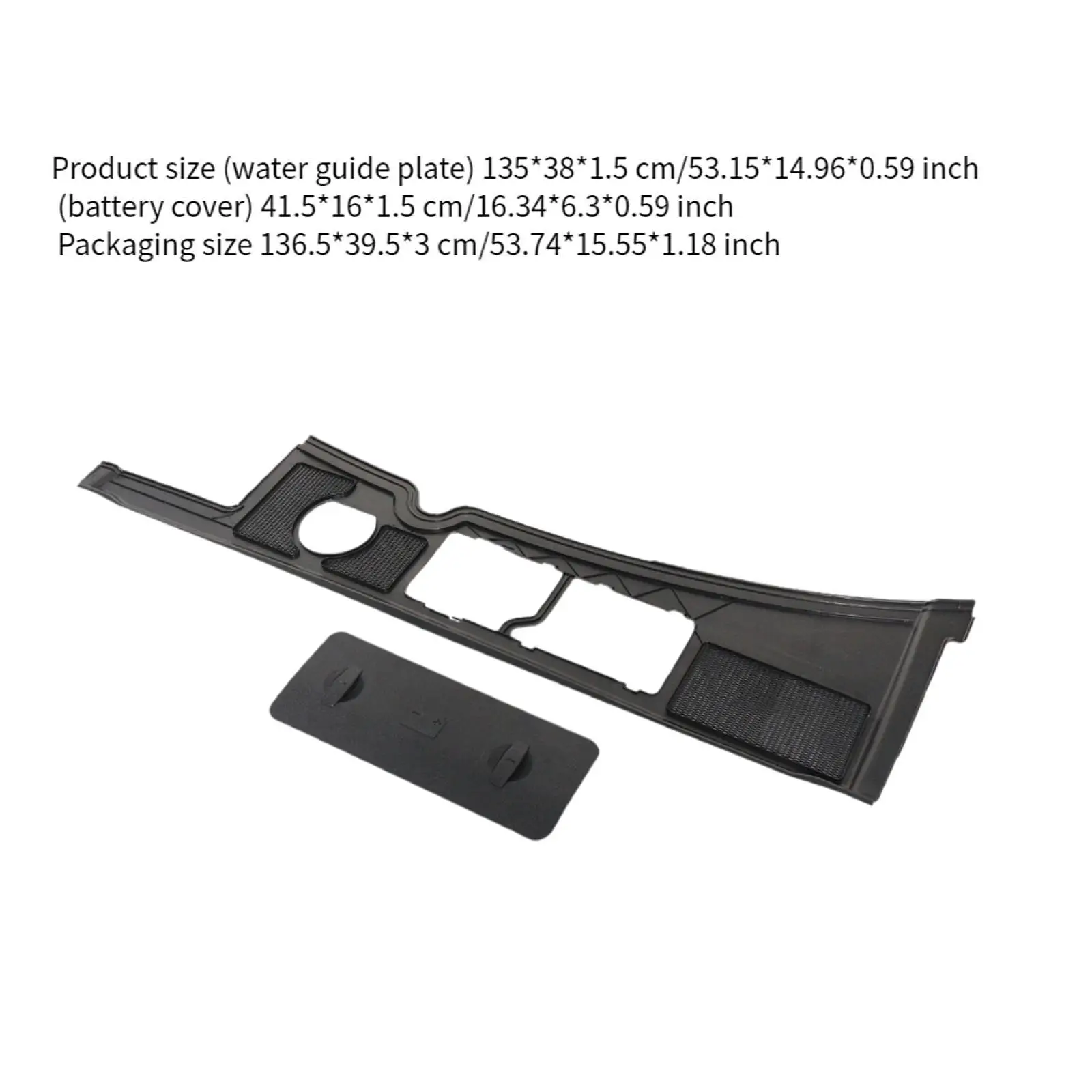 Water Deflector Tray Battery Cover Vehicles Trucks Repair Easy to Install Replaces 8E1819422A for Audi B6 A4 Quattro V6 30V