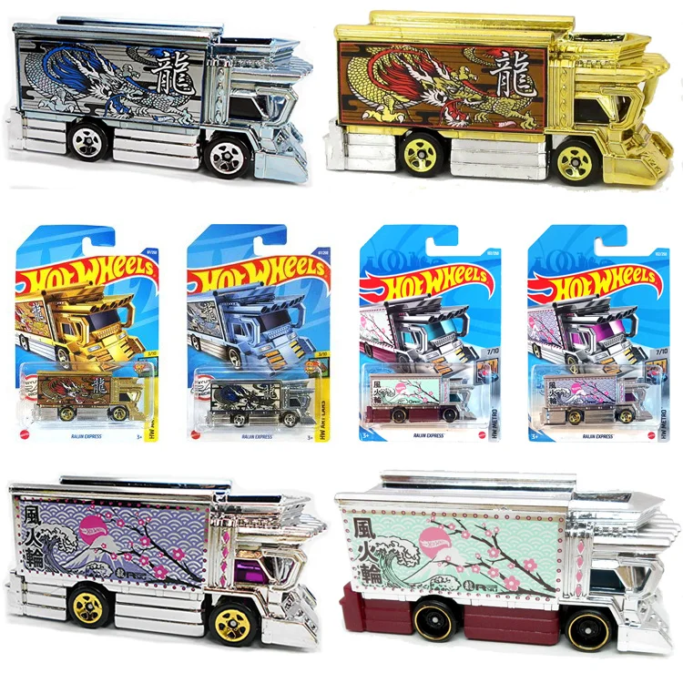 Hot Wheels 1:64 Raijin Express Collection die cast alloy car model decoration gift