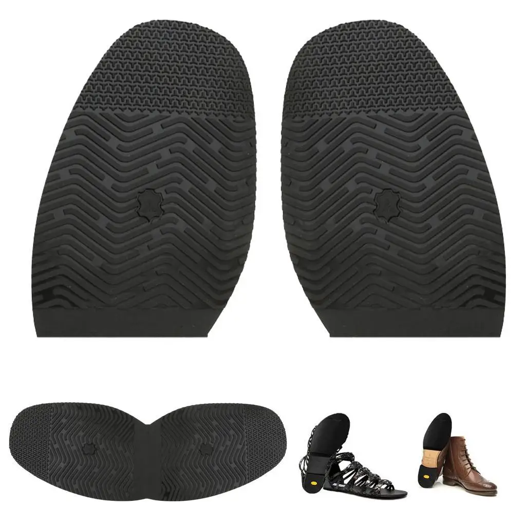 High Quality Anti Wear Half Soles Rubber Shoe Sole DIY Repair Accessories for Sneakers Walking Boots and Men’s Shoes