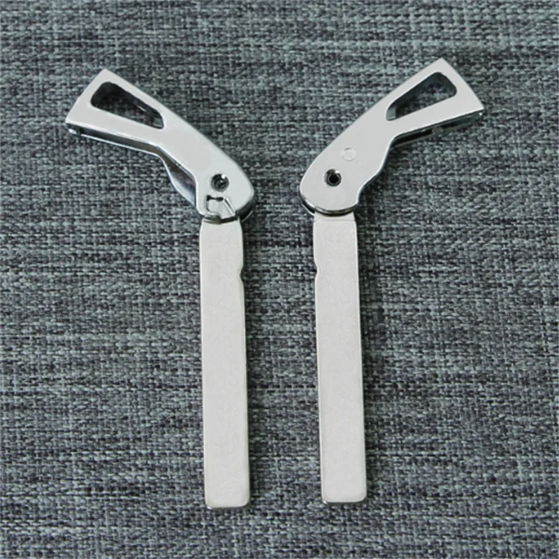 

2 шт., пустая вставка, умный дистанционный аварийный ключ для VW, новый GOLF 8, сменный умный ключ