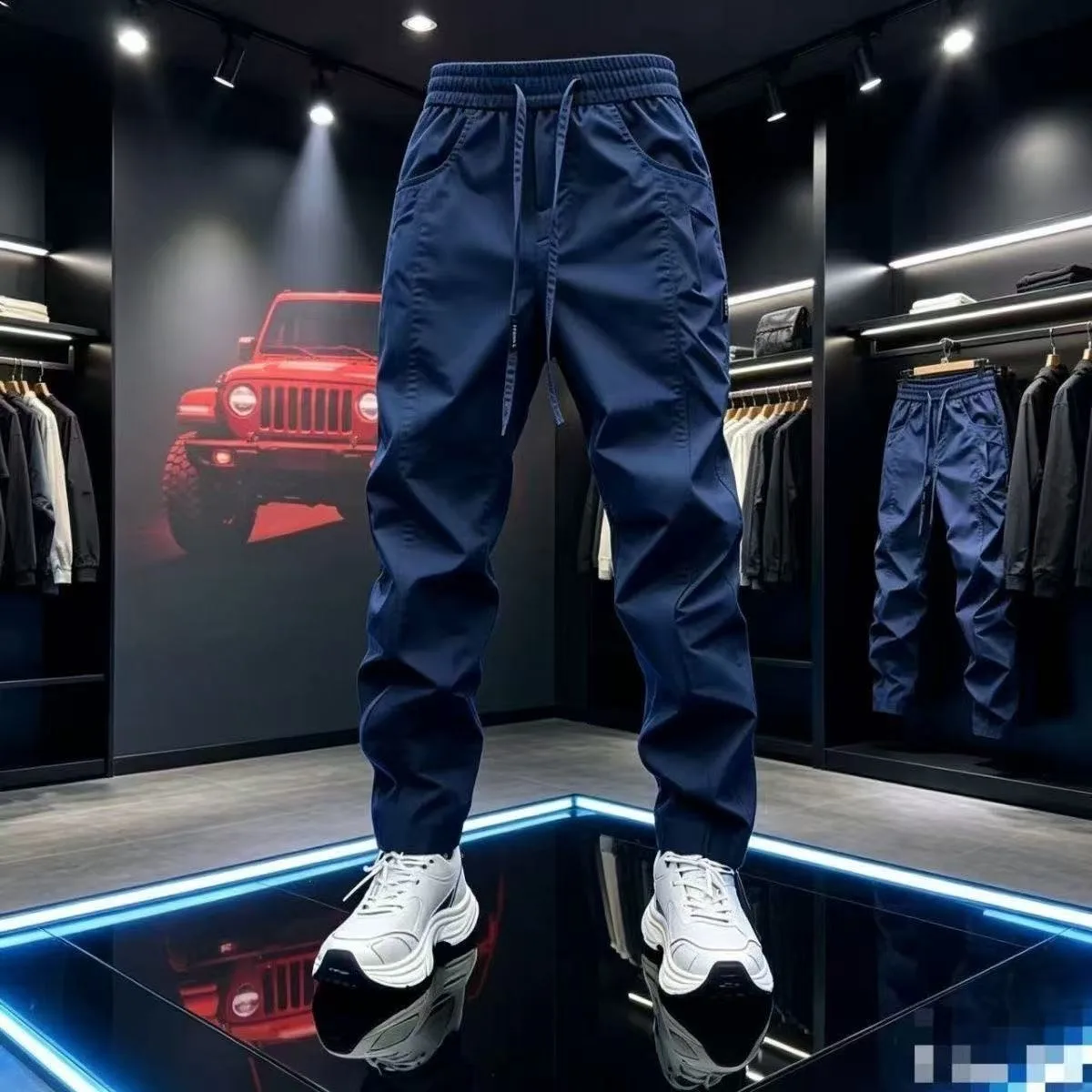 2026 Spring Autumn Men's Trousers Japanese Fashion Streetwear Joggers Pants Men Casual Men Clothing Elastic Waist Sweatpants Men
