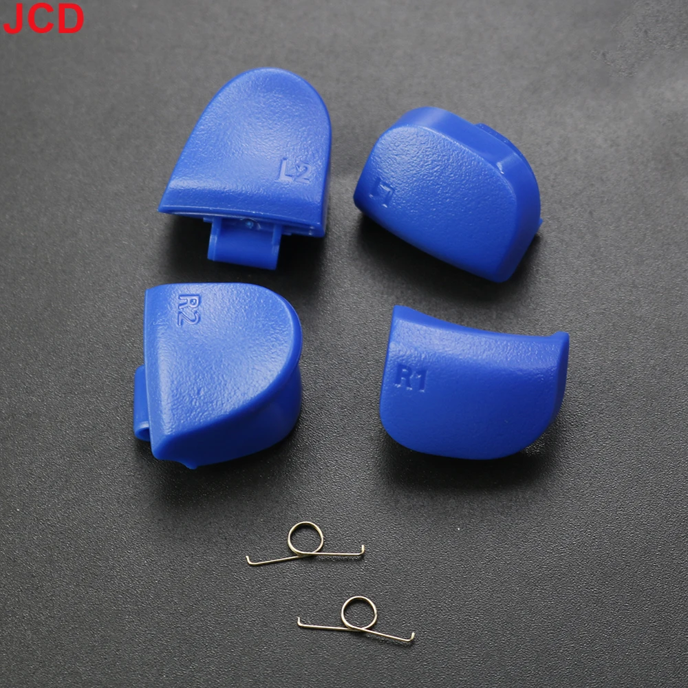 JCD For PS5 Trigger Buttons L1 R1 L2 R2 Trigger Buttons Button With Spring For PS5 V2.0 BDM-020 Controller Replacement Parts