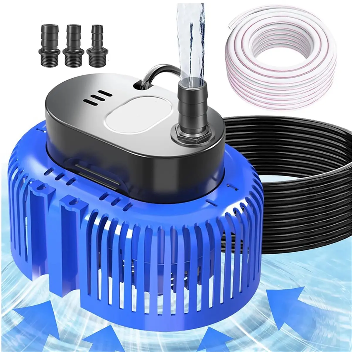 Pool Cover Pump Above Ground, Submersible Water Sump Pump Swimming Water Removal Pumps,Submersible Pump,850 GPH US Plug