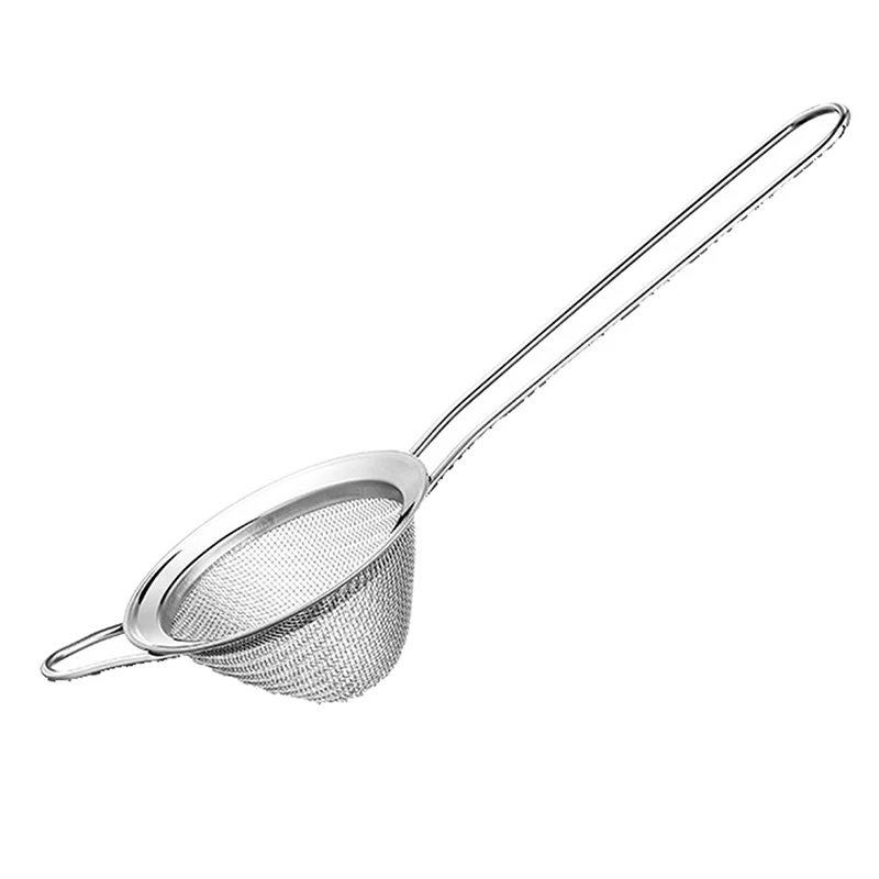 

Fine Mesh Stainless Steel Conical Strainer Cocktail Bar Strainer Premium Mesh Cocktail Cone Strainer Кухня Принадлежности