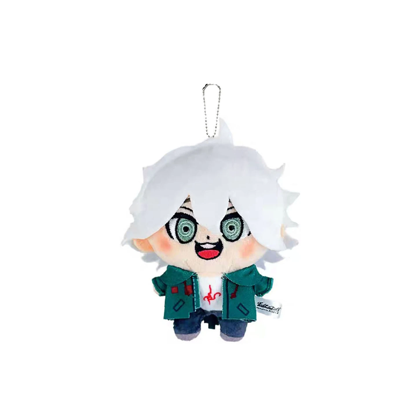 13cm Plush Toy Bag Pendants Cosplay Anime Danganronpa Nagito Komaeda Enoshima Junko Cartoon Stuffed Dolls Children Adult's Gifts
