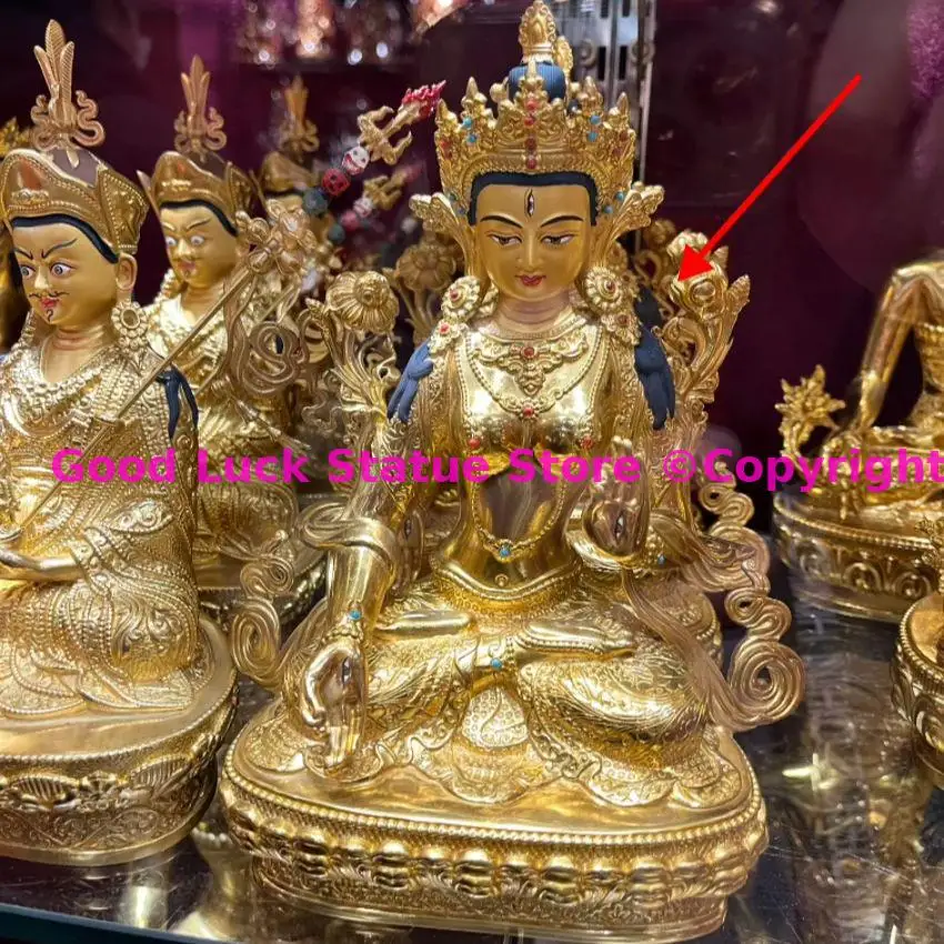 

GOOD AISA Tantric Amitabha Shakyamuni BUDDHA STATUE Wholesale high good quality Buddha COPPER HOME temple Altar worship