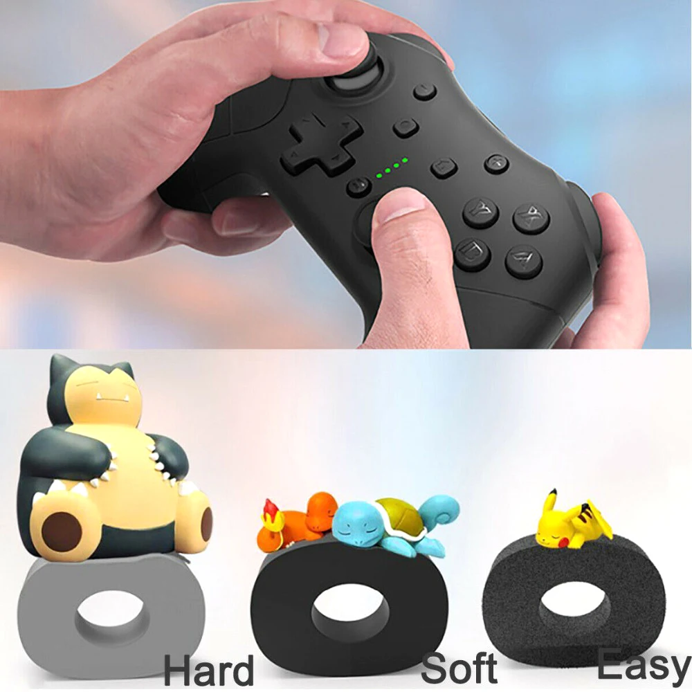 2000pcs Sponge Auxiliary Ring Positioning Sleeve Shock Absorbers Analog Joy Stick Game Parts for PS4 PS5 XBOXONE Switch Pro