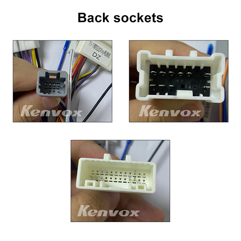 android Car radio Canbus Box Decoder For Lada X-RAY 2015-2019 16 pin Wiring Harness Plug Power Cable adapter