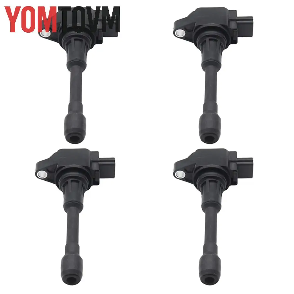 

4pcs Car Ignition Coils 22448ED000, 22448-JA00A for INFINITI FX50, M56, Q70, QX60, QX70, ALTIMA, CUBE, ROGUE, SENTRA, VERSA