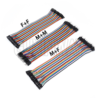 40 / 120pcs 40PIN 20CM Dupont Line Male To Male + Female And Female To Female Jumper Dupont Wire Cable For Arduino DIY KIT