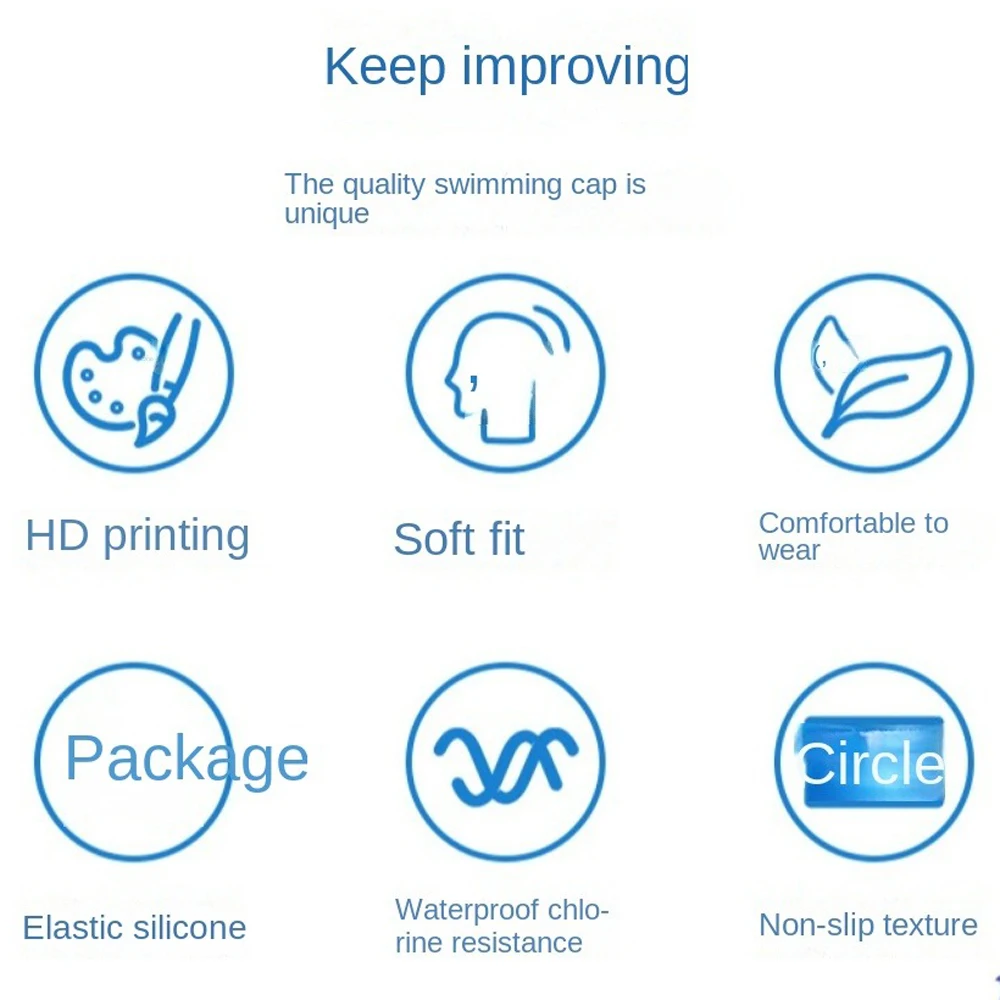 التصوير الدعائم سيليكون قبعة السباحة مقاوم للماء زهرة نمط قبعة الغوص حماية آذان قبعة الاستحمام المرنة حمام سباحة