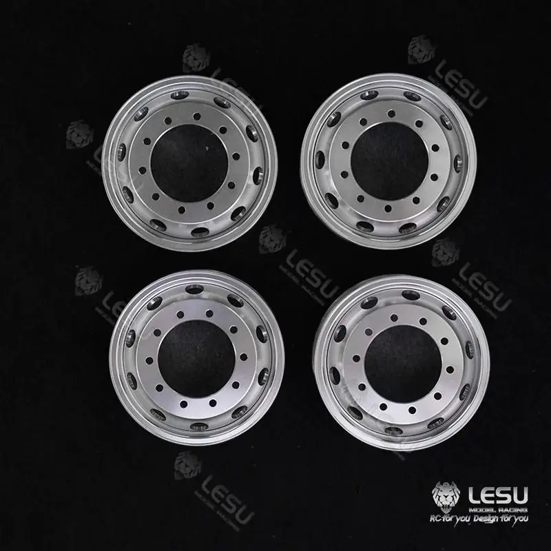 1/14 truck aluminum alloy universal metal wheels Tamiya tow head toy