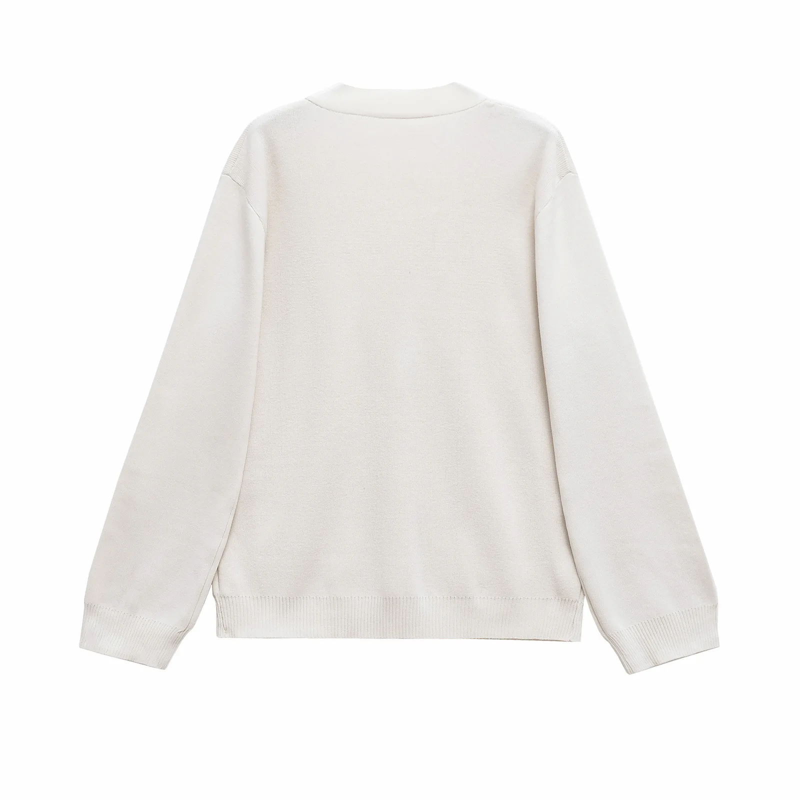 New 2025 Fashion Autumn Fall Sweater Simple Versatile Brown Cardigan Women Casual Knit V-Neck Buttons Sweater Cardigan Coat