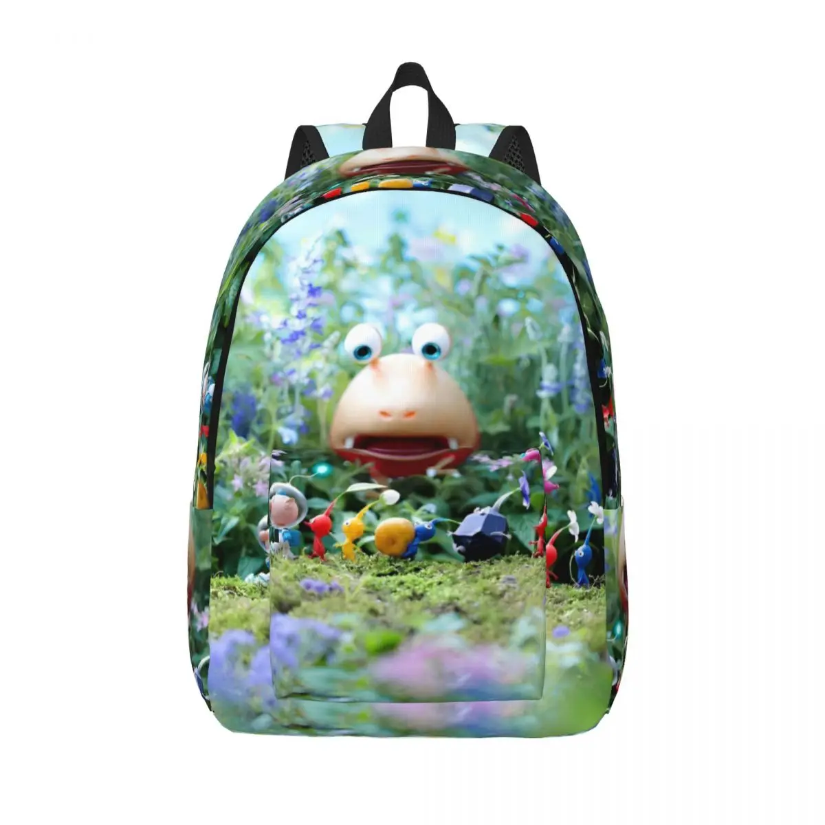 Pikmin Video Games for Men Women Student School Bookbag Daypack Elementary High College Hiking