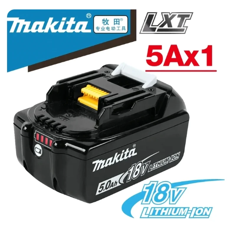 

Original genuine Makita 18V Battery for 6Ah Battery BL1860 BL1850B BL1850 BL1840 BL1830B Makita Replacement Lithium Battery