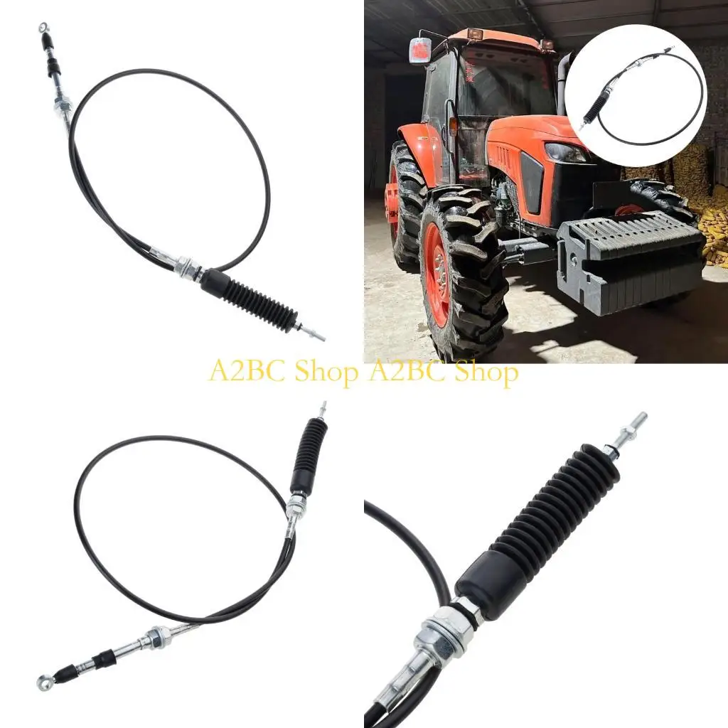A2BC Reliable Stainless Steel Tractor Gear Cable Replaces 3C085-82970 for Kubota 3C085 Ensures Precise & Efficient Operation
