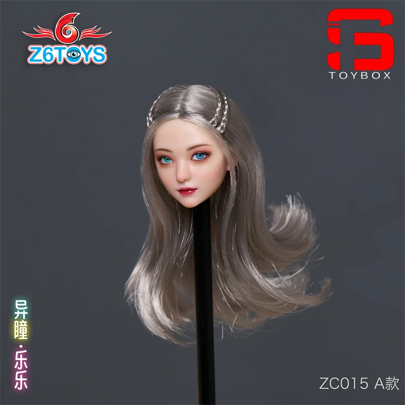 Z6TOYS ZC015 1/6 skala Lele Beauty Head Sculpt z ruchomymi oczami Model Fit 12 ''kobieta żołnierz figurka ciało