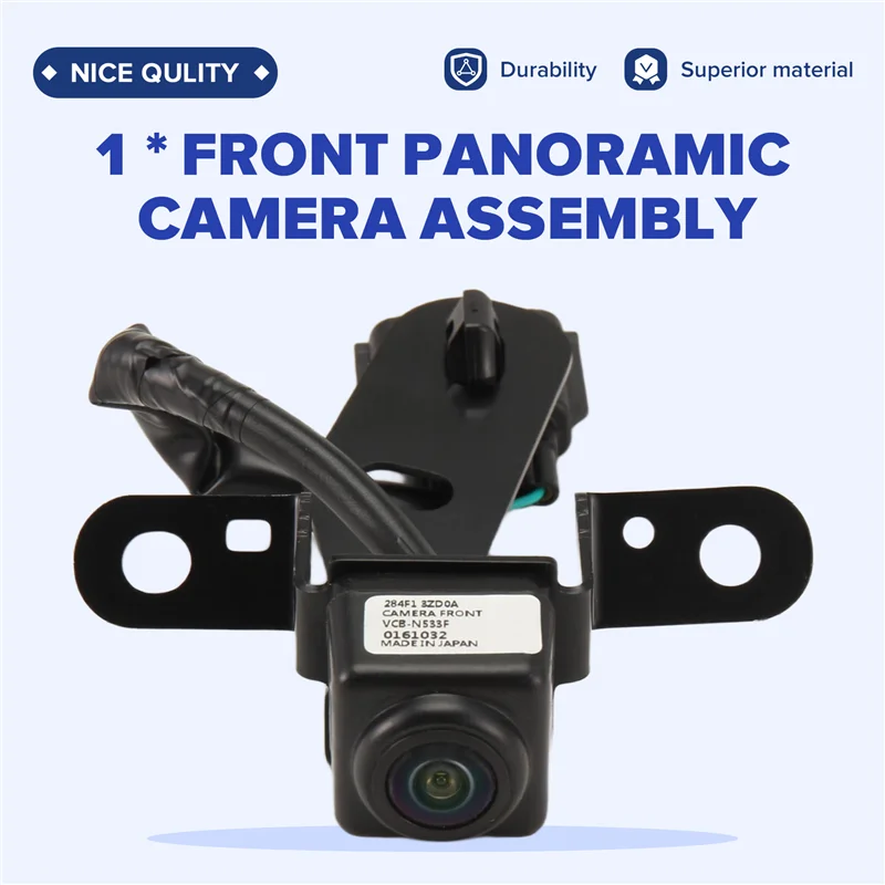 FFYY-para Nissan Armada 2017-2021 Patrol Y62 Compatible nuevo 284F13ZD0A 284F1-3ZD0A montaje de cámara de asistencia de estacionamiento de visión frontal