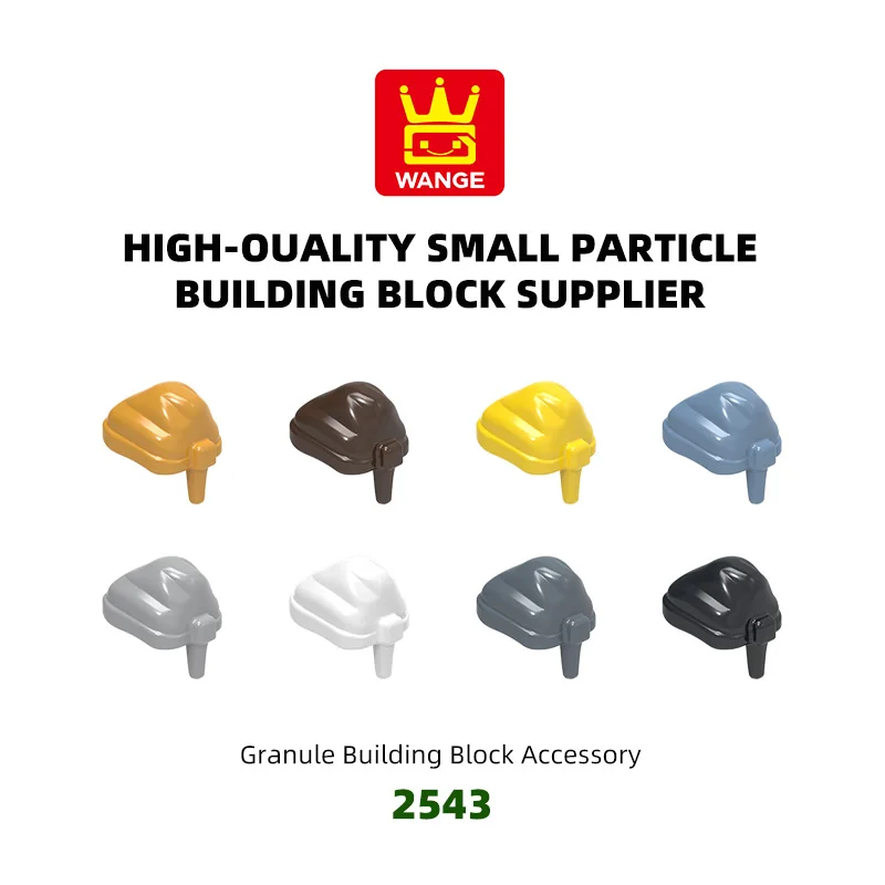 

WANGE 203Pcs/Lot 2543 Bowler hat Block Moc Color Accessories Compatible with Brick DIY Children's educational Toy Assembly Box