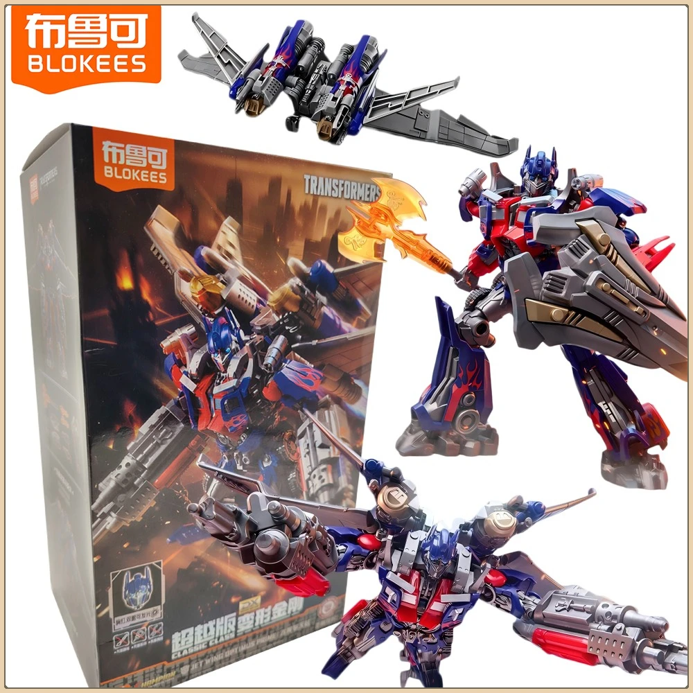 Neue echte BLOKEES Transformers Classic Class Actionfiguren Jetwing Optimus Prime Exquisites Design Modellspielzeug Jungen Mädchen Geschenke
