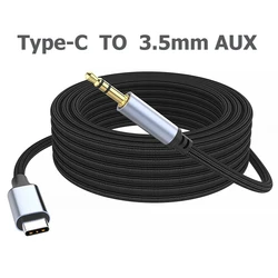 USB C to 3.5mm Aux Audio Cable for iPhone 15, Samsung Galaxy S23, Headphone, Type C to 1/8