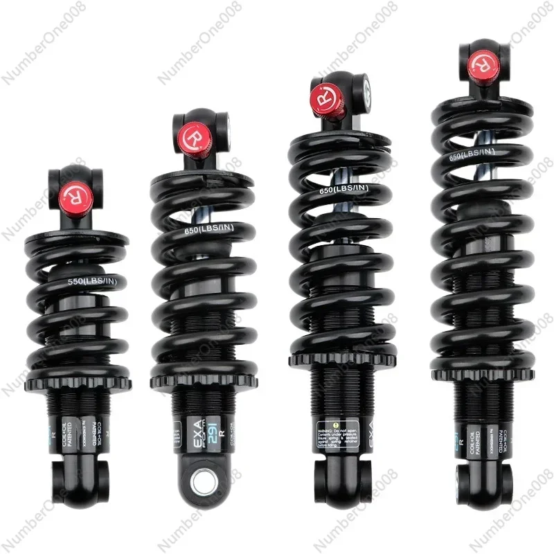 Hydraulic Spring Shock Absorber Soft Tail Off-Road Mountain Bike Electric Scooter Shock Absorber Rear Liner Damping