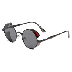 Steampunk sunglasses, round sunglasses, UV resistant sunglasses