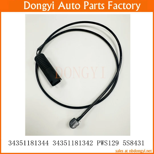 Brake Pad Wear Sensor 34351181344 34351181342 PWS129 5S8431