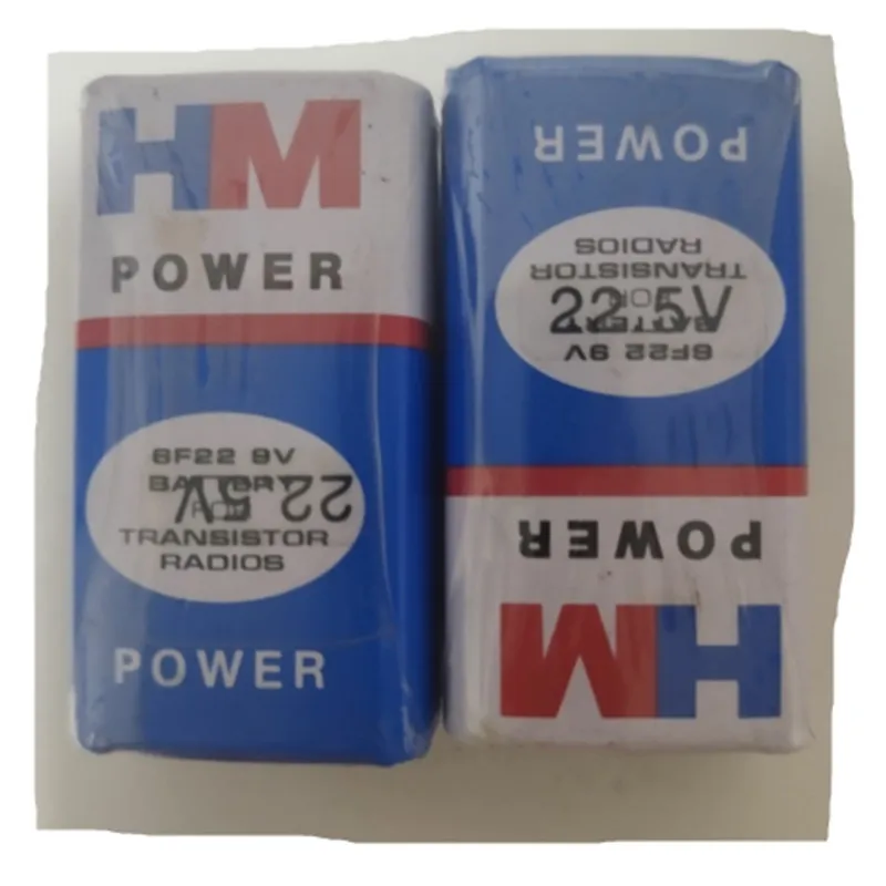 2 Stks/partij 22.5V 15F20 Primaire Batterij Droge Cell Hoge Capaciteit Twee Kleuren Label Door Willekeurige