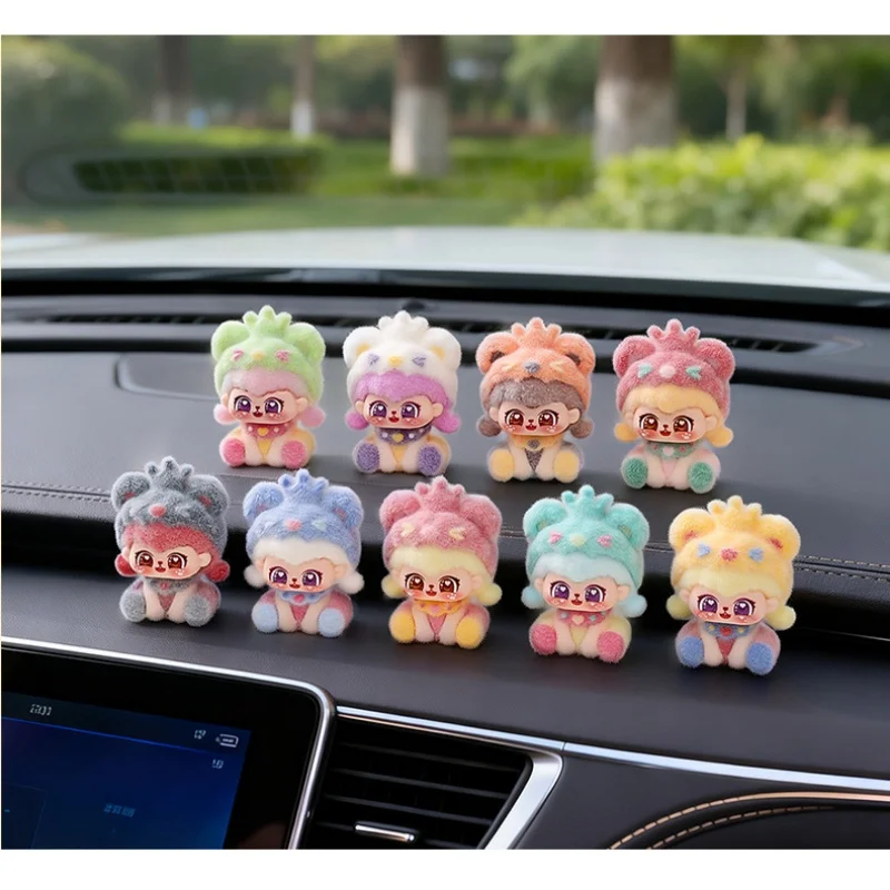 

Cartoon Flocking Lion King Lili Blind Box Cute Doll Desktop Small Ornaments Trendy Live Broadcast Match-up Blind Bag For gift