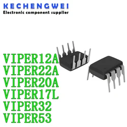 10PCS VIPER12A VIPER12 DIP-8 VIPER22A VIPER22 VIPER20A VIPER20 VIPER53 VIPER53A VIPER32A VIPER16L VIPER17L VIPER26L VIPER27L