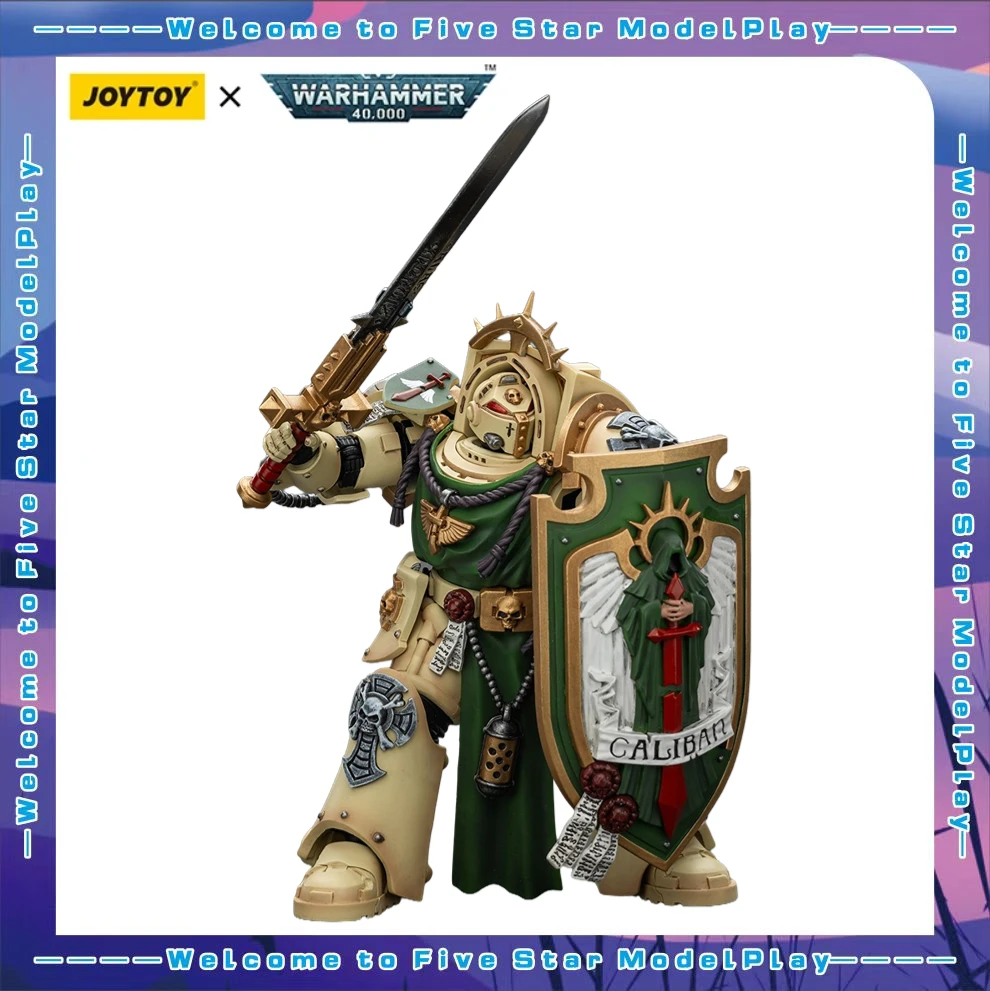 

【FS】JOYTOY Warhammer 40K, фигурки в масштабе 1/18, Dark Angels Deathwing Strikemaster с Power Sword, модели, игрушки, подарки