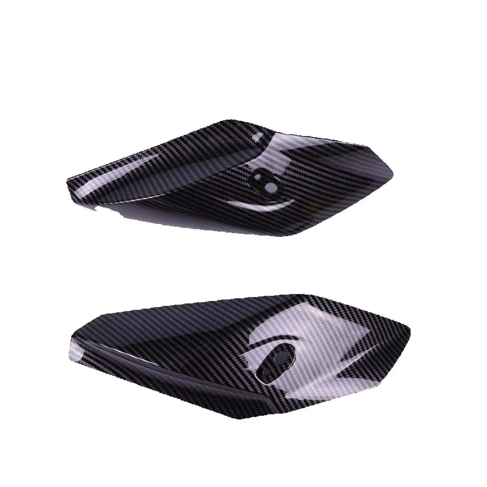 1pc de fibra de carbono frente farol nariz carenagem capa para bmw s1000r 2014-2021 peças de plástico abs de substituição