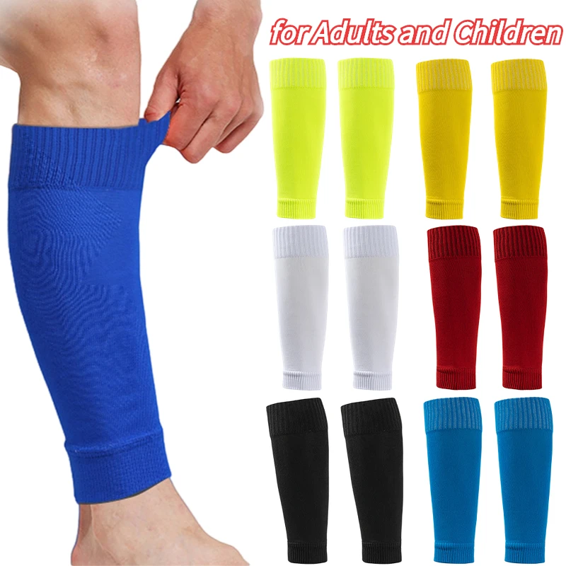 Men's Sleeves Leg Guards 1 Basketball Pair Football Sports Socks Adult Children Shin Guards Calf Socks Leg Cover Leg Brace Socks